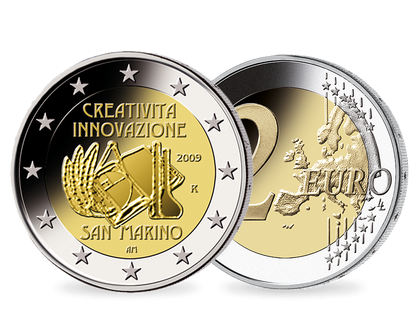 Monnaie commémorative de 2 Euros «Année européenne de la créativité et de l’innovation» Saint Marin 2009