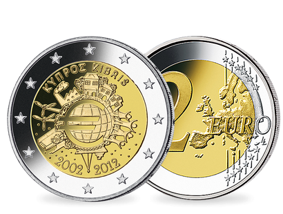 Zypern "10 Jahre Euro" 2012