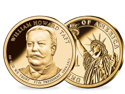 27. US-Präsidenten Dollar 'William Howard Taft'