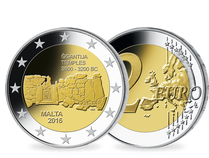 Malta 2016 'Ggantija' 2-Euro-Münze