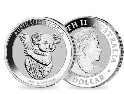 Silbermünze Australien "Koala"