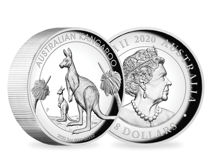 Australien 2020 "5 Unzen Silber Känguru"