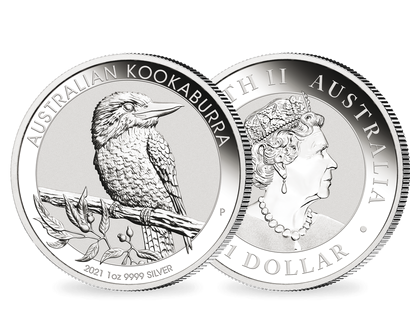 Silbermünze Australien "Kookaburra"