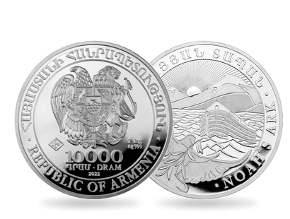1 kg Silbermünze Armenien 2022 "Arche Noah"