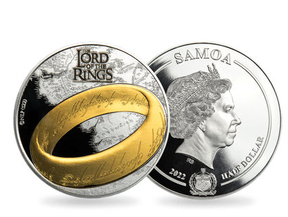 Half-Dollar-Gedenkmünze "Der Herr der Ringe", Samoa 2022