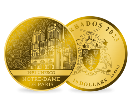 L'Histoire de Notre-Dame de Paris en or le plus pur