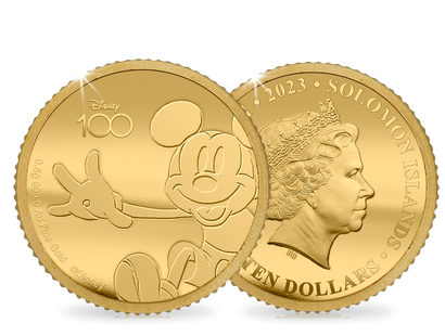 Monnaie en or Disney 100 - Mickey