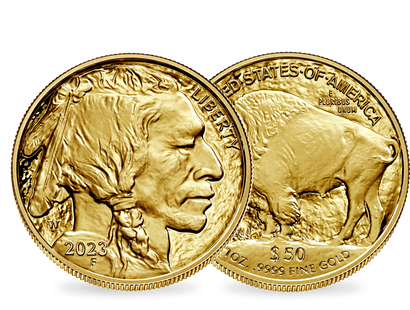 USA 2023: Der "Gold American Buffalo 2023" in höchster Prägequalität PP