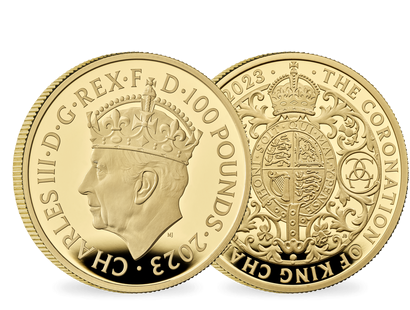 1-Unzen-Gold-Gedenkmünze zu Ehren der Krönung von König Charles III.