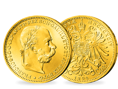 Gold aus Österreich in Top-Erhaltung – 20 Kronen 1892-1905 Franz Joseph I