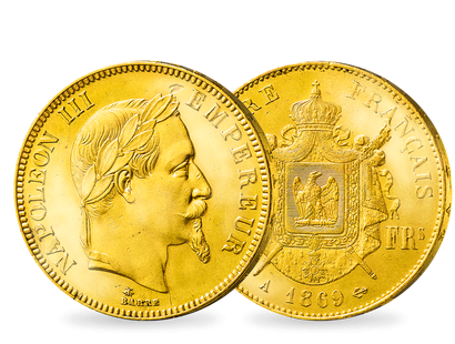 Der letzte Kaiser Frankreichs – 100 Francs 1862-1870 Napoleon III. 