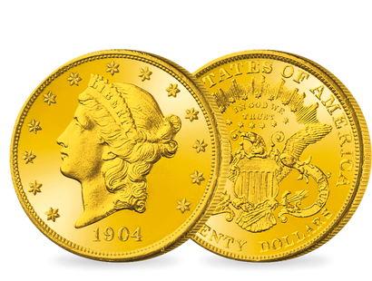 Der letzte "Liberty"-Double Eagle – USA 20 Dollar 1866-1907