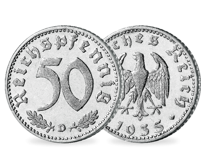 Drittes Reich 50 Reichspfennig 1935