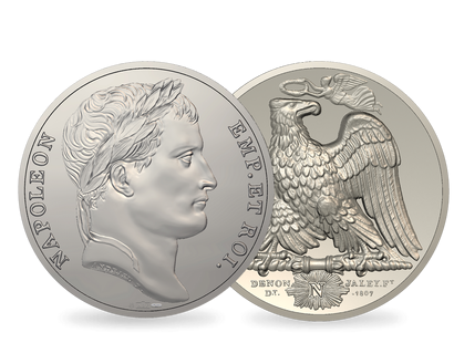 La médaille en argent en hommage à Napoléon « Victoire de 1807 » 