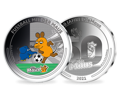 Offizielle Silber-Jubiläumsausgabe "DieMaus - Fußball mit der Maus“