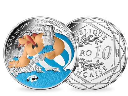 Asterix - Offizielle 10€-Gedenkmünze "Sensibilität"