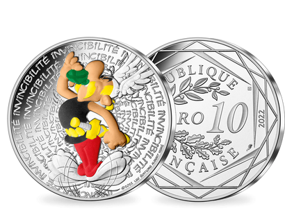Asterix – Offizielle 10€-Gedenkmünze "Unbesiegbarkeit"