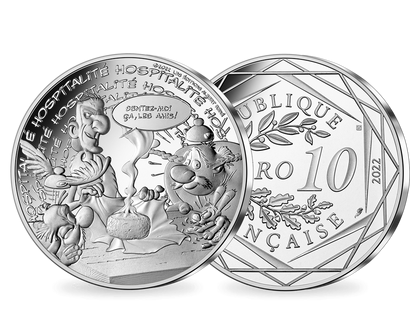 Asterix  - Offizielle 10€-Gedenkmünze "Gastfreundschaft"