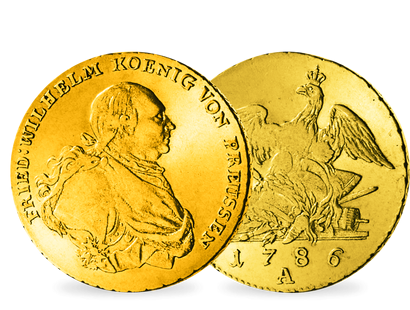 Gold vom Dicken Lüderjahn" − Friedrichs d'or Friedrich Wilhelm II."