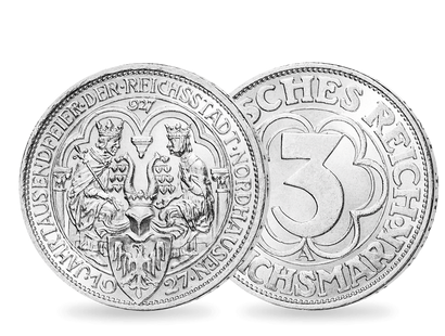 1000 Jahre Reichsstadt Nordhausen − Weimar, 3 Reichsmark 1927