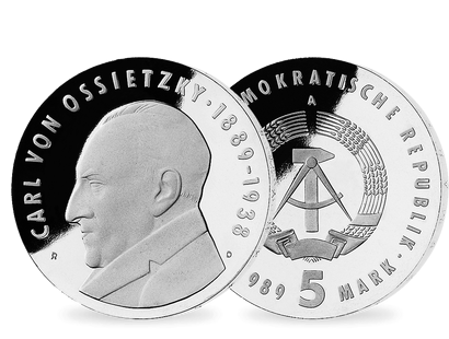 1989 - 100. Geburtstag Carl von Ossietzky