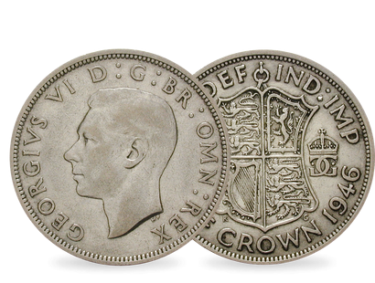 Großbritannien 1/2 Crown 1937-1946 Georg VI.