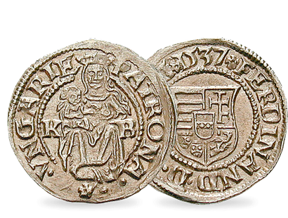 Ungarns Denar in perfekter Qualität − Ferdinand I. Denar 1527-1564