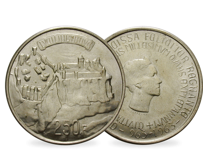 Luxemburg 250 Francs 1963 1000-Jahr-Feier