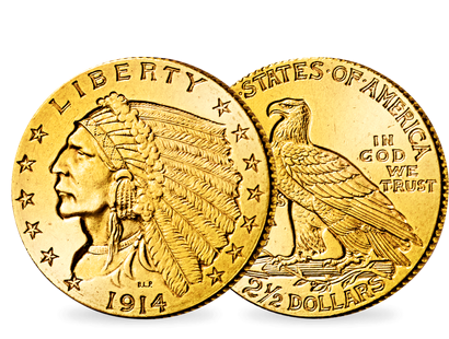 USA - 2 ½-Dollar-Goldmünze