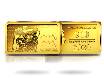 Collection : Monnaie-lingots en or pur «Signes du Zodiaque»