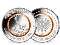 Bundesrepublik, Subtropische Zone, 5 Euro, 2018 J, st