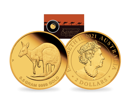 Goldmünzen-Kollektion "Mini-Känguru - Mini Roo" – Ihr Start: Mini Känguru 2021