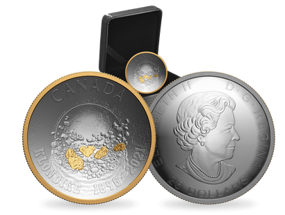 Kanada 2021: Silbermünze "125 Jahre Klondike-Goldrausch"