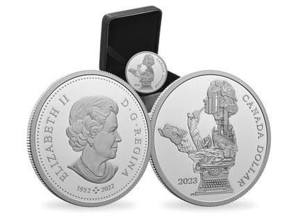 Kanada 2023: Fein-Silber-Dollar "Kathleen Kit Coleman" PP
