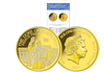 Monnaie dorée à l'or pur «Prince Philip - Le Duc d'Edimbourg»