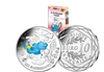 Monnaie de 10 Euros en argent colorisée «Les Schtroumpfs - Schtroumpf Coquet» 2020
