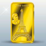 Lingot en or le plus pur «Tour Eiffel»
