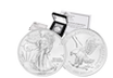 USA 2021: Silbermünze Silver Eagle ANACS MS70, neu, zertifiziert, 1oz, ST