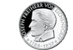 Offizielle 5-DM-Gedenkmünze "Freiherr von Eichendorff"