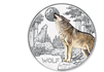 Österreich 3 Euro "Tier-Taler" Wolf 2017