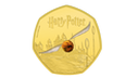 Offizielle HARRY-POTTER™-Gedenkmünze „Goldener Schnatz“!
