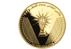1 Unzen-Gold-Anlagemünze "Offizielle Trophäe"