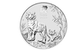 1 Unze Silbermünze Australien 2022 Jahr des Tigers