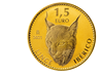 Spanien 2021: Erste Gold-Euro-Anlagemünze "Iberischer Luchs"