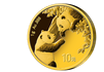 10 Yuan Gold-Anlagemünze China 2023 'Panda' - 1g