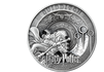 Gigantisch: die offizielle 1-kg-„HARRY POTTER™“-Silbermünze „Quidditch“!