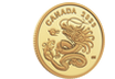 Kanada 2023: Fein-Goldmünze "Himmlischer Drache" - PP