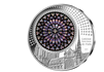 La nouvelle pièce-vitrail en argent « Eternelle Cathédrale Notre-Dame de Paris »