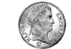 5-Francs-Silbermünze Kaiser Napoleon I.