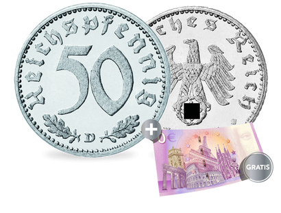 Drittes Reich 50 Reichspfennig 1939-1944